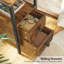 Andu 30cm W Metal Bedside Table