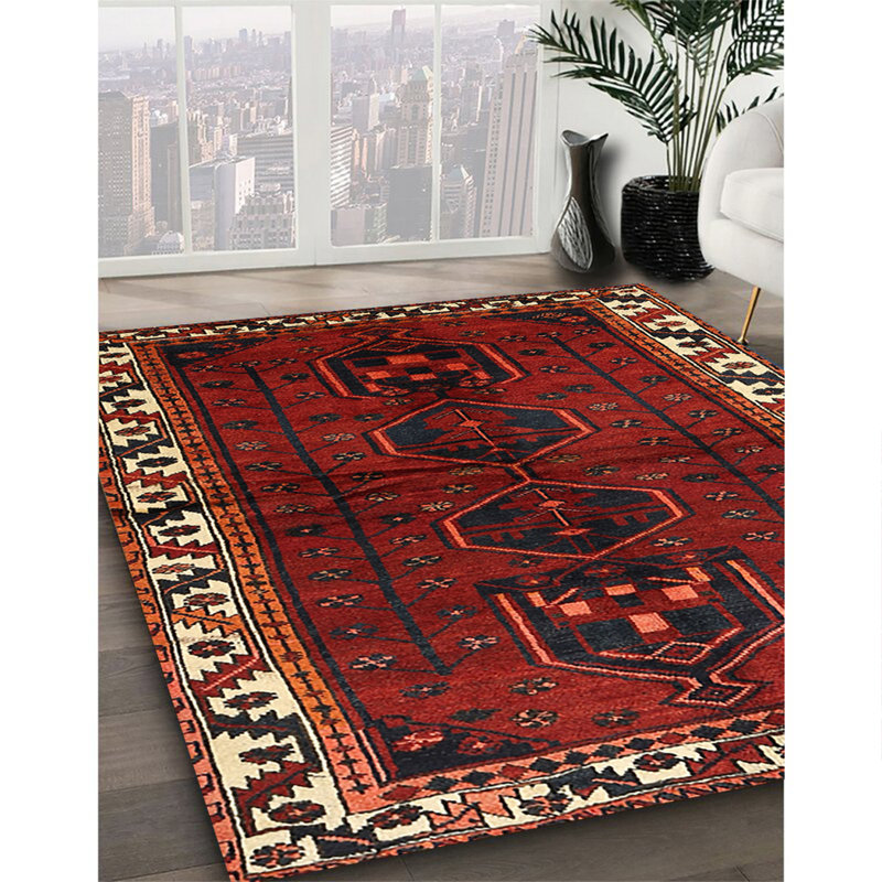 Cayetana Oriental Indoor Rug, Round 7'