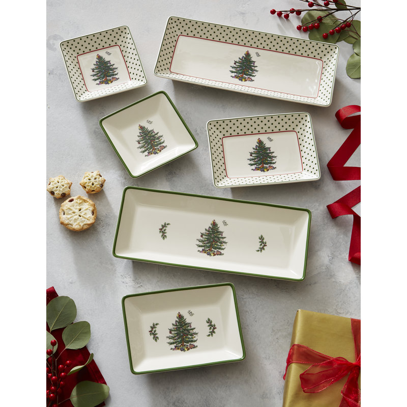 Polka Dot Nesting Trays, Set of 3