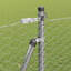 Vidaxl Fence With Posts PVC-Coated Steel-116798088-116798096