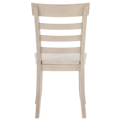 Voleta Ladder Back Dining Side Chair Linen
