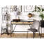 Thiam Metal Base Writing Desk