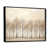 Black Floater Framed