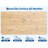 Outdoor Dining Table for 4-6, HDPE All-Weather Rectangular Patio Table with Umbrella Hole & Triangular Legs, 66.9" Long Waterproof Garden Dining Table for Backyard, Deck, Brown-473818320