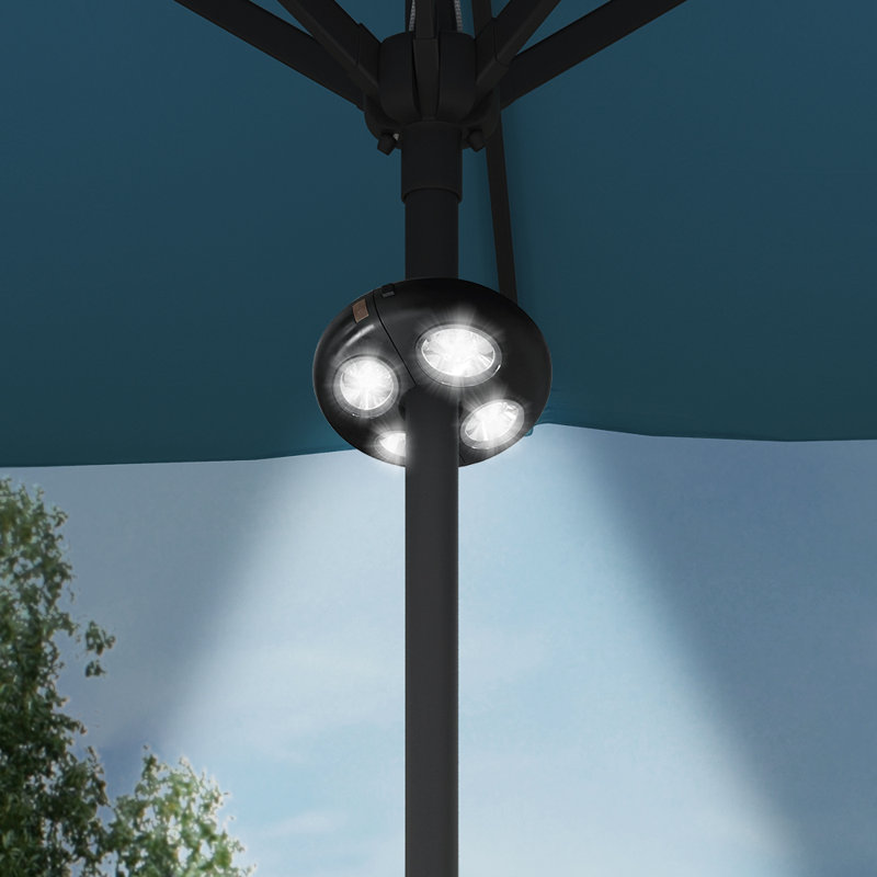 Lumière DEL pour parasol de patio