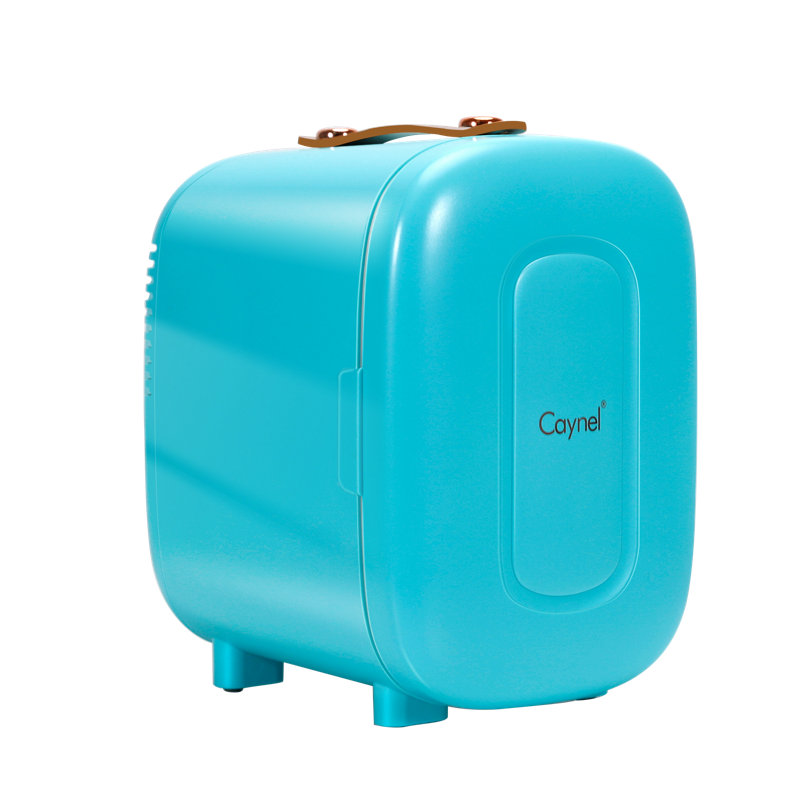 Mini réfrigérateur portatif à 5 boîtes Caynel, Bleu