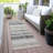 Machine Washable Indoor/Outdoor Xhevrie Black Rug-112171216