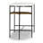 Hever Marble Top Metal Base Writing Desk