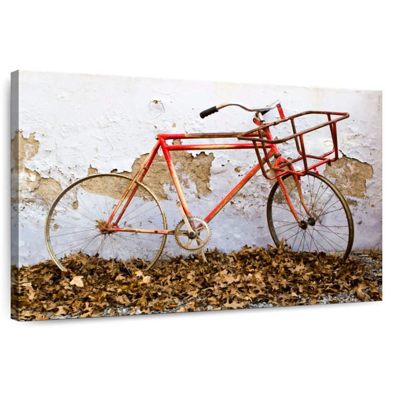 Mehar Rusty Bicycle, 20" H x 30" W
