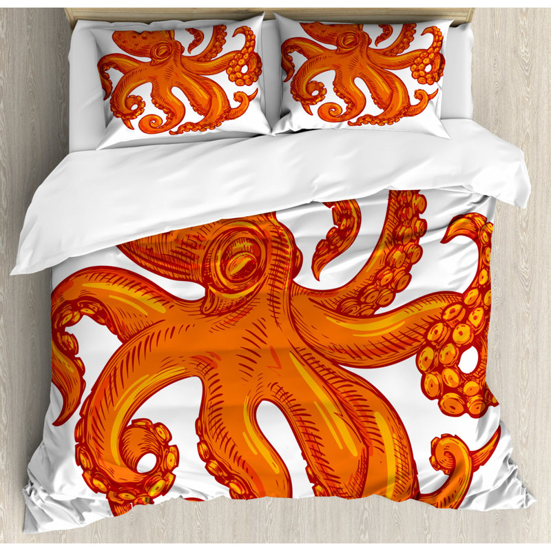 Coastal Polyester Duvet Cover