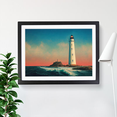 Charismatic Lighthouse - Framed Print