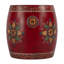 Imani 17" W Round Iron Drum Side Table
