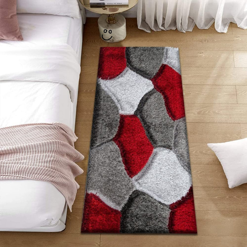 Shag Area Rug, Rectangle 60 x 110 cm