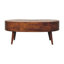 Table basse simple en bois massif Hufnagel