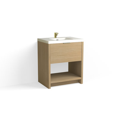 Vista 30" W Freestanding Single Bathroom Vanity