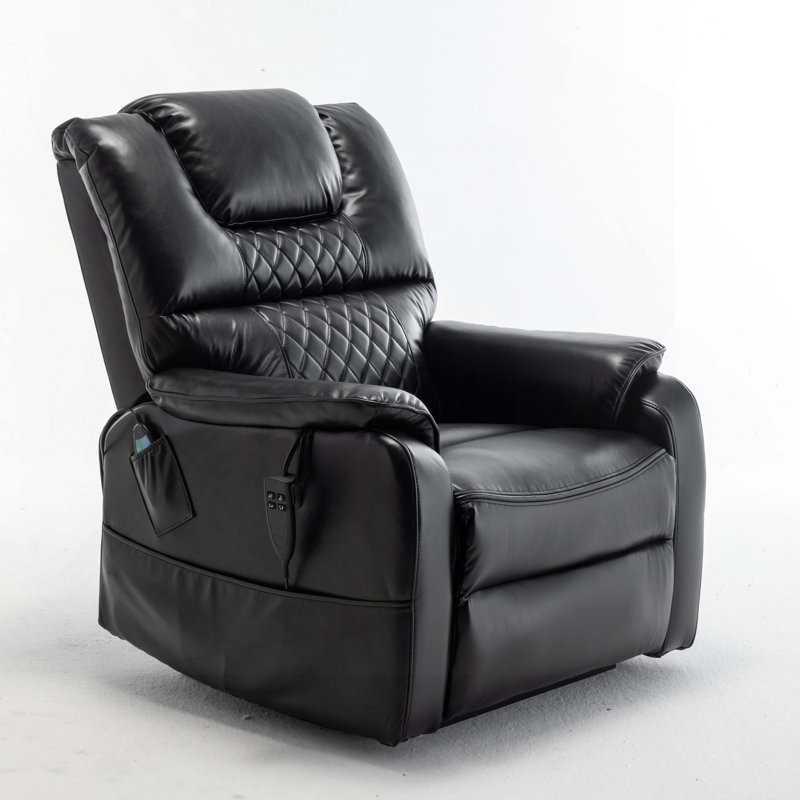 Fauteuil inclinable électrique Power Lift, Noir, noir, noir, noir