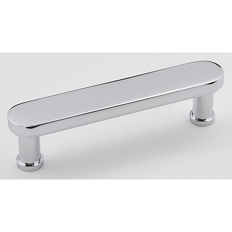 Moderne Bar / Handle Pull, Polished Chrome, 3.5"