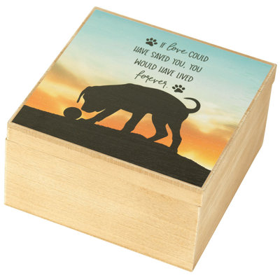 Manufactured Wood Memory Box