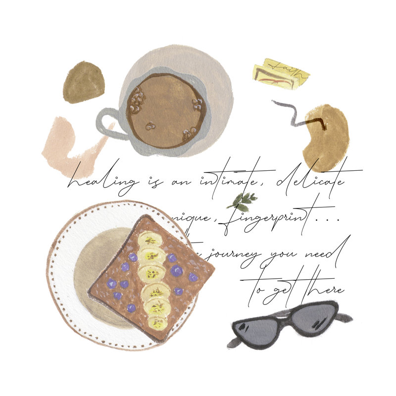 Autumn Baking Diary VI by Melissa Wang - Wrapped Canvas Print, 76cm H x 76cm W x 3.8cm D