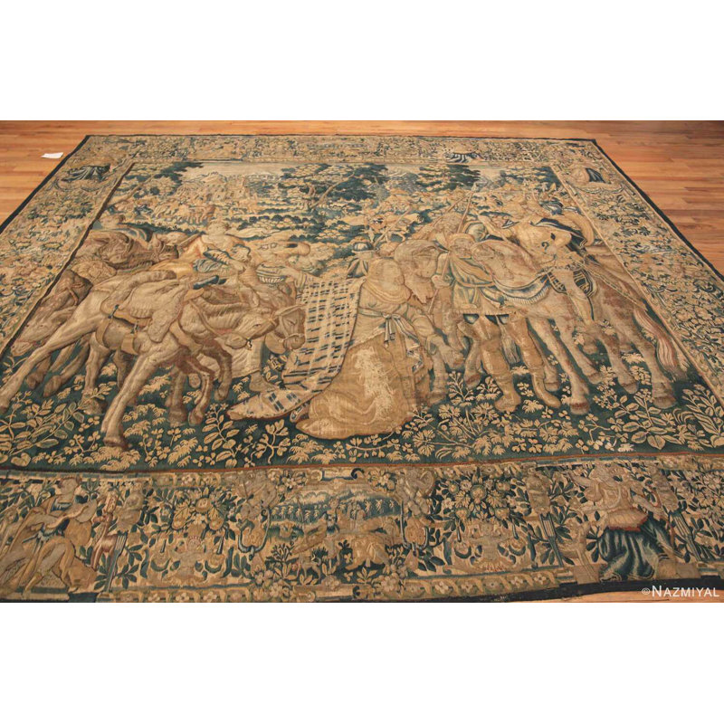One-of-a-Kind Rectangle 11'4" X 12'10" Area Rug