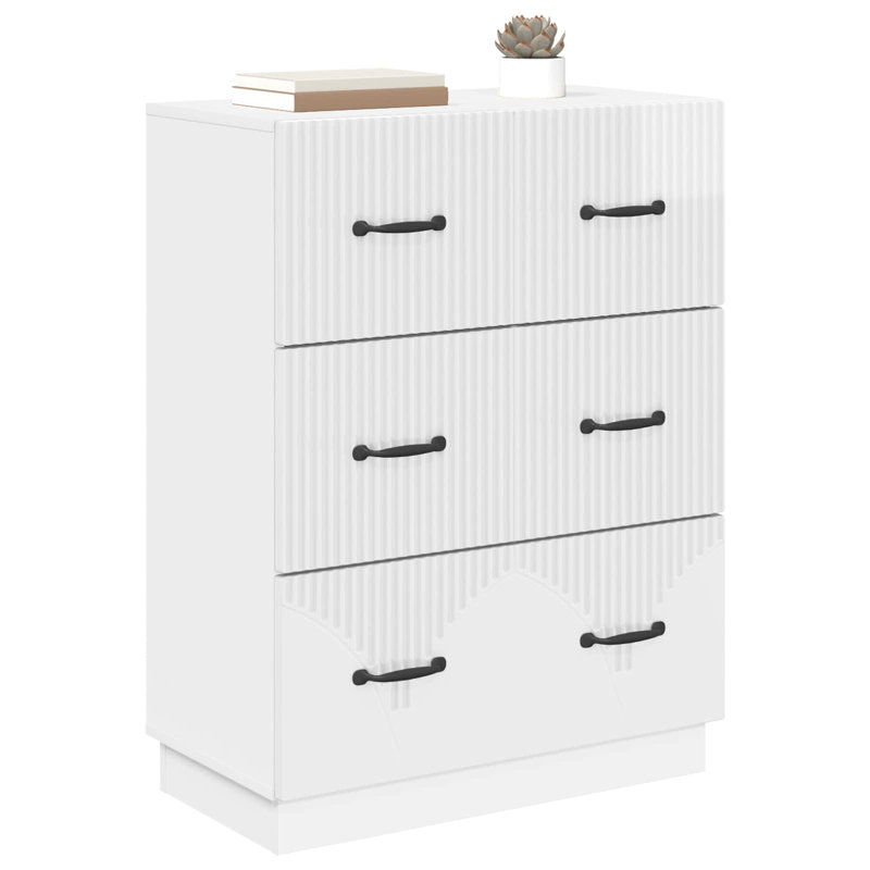 Standard Accent Chest, High Gloss White
