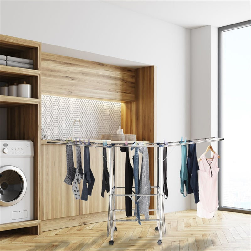 Stainless Steel Foldable Gullwing Drying Rack