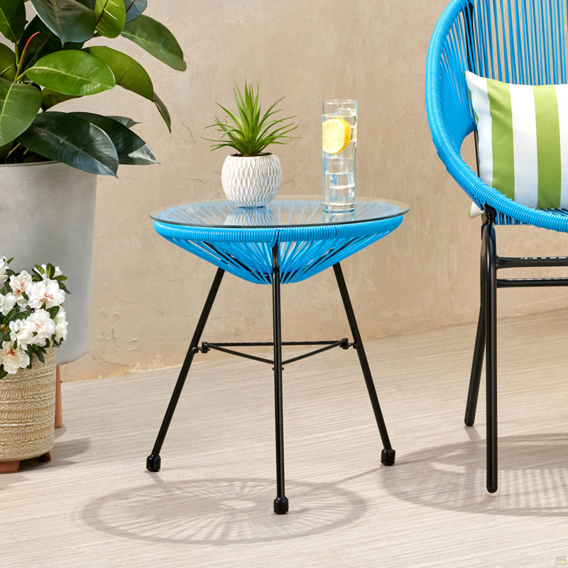 Table d'appoint, Bleu