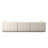 Upholstered 125.5 " L-Shaped Sectional with Ottoman