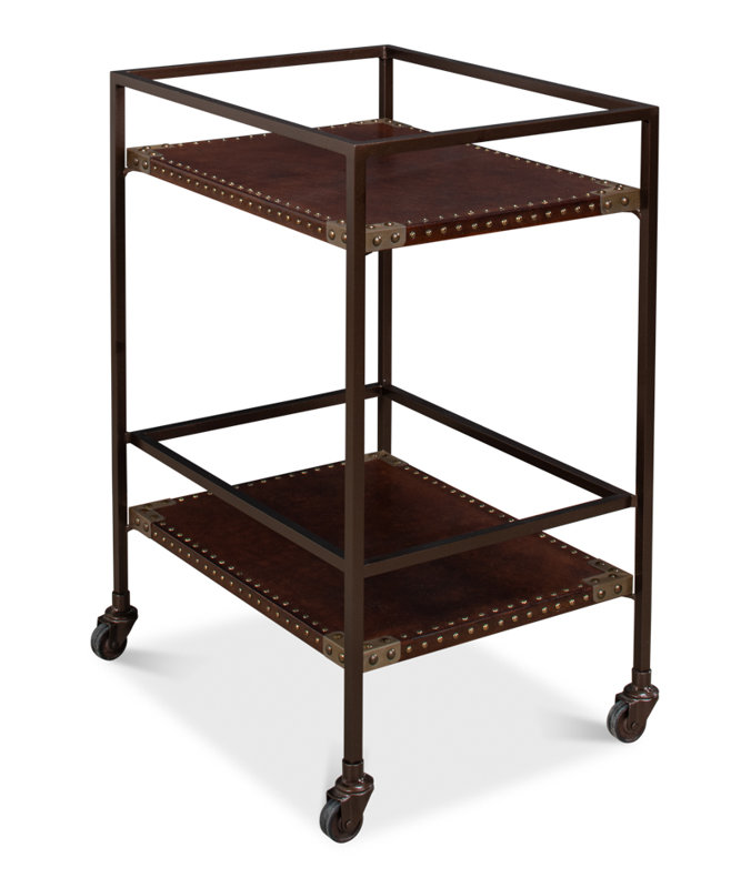 Industrial Bar Cart
