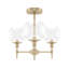 Plafonnier lustre 3 lumières Xidane-73725880