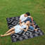 Tapis intérieur / extérieur noir Abdulkareem Southwestern-574646944