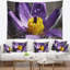 Tapisserie floral mauve en fleur-28486902