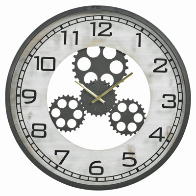 Glassman Skeleton Wall Clock