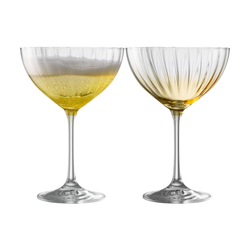 Ensemble de 2 pièces 11,8 oz. Eufaula Ensemble de verrerie, Ambre