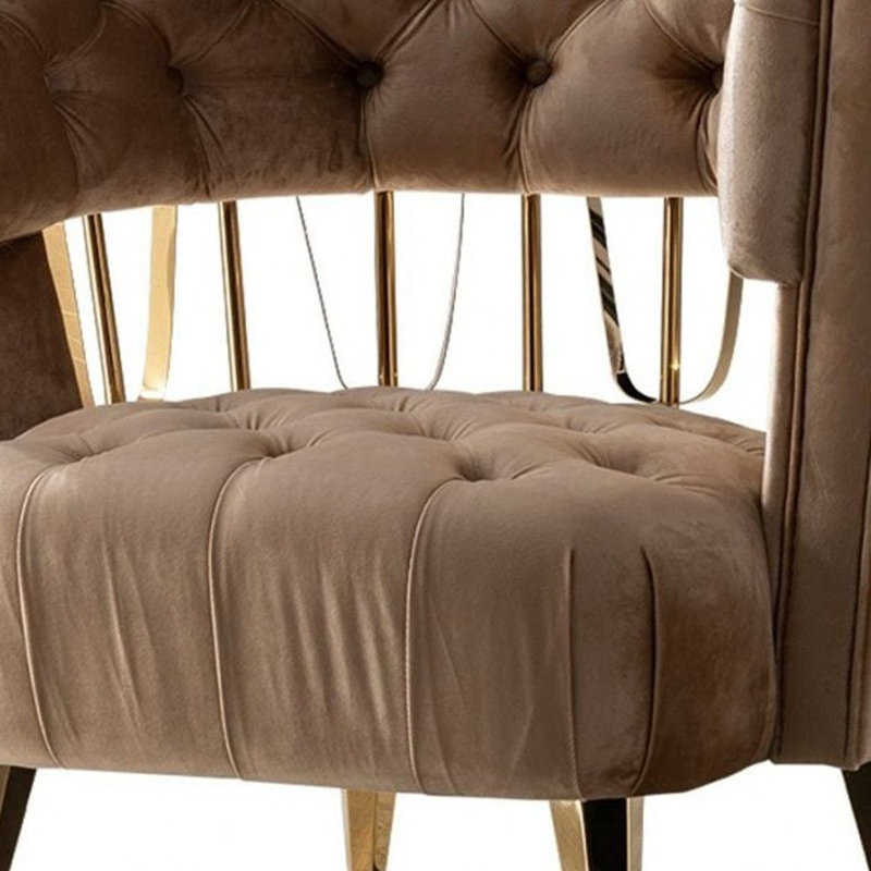 Fauteuil demi-tonneau Alaettin