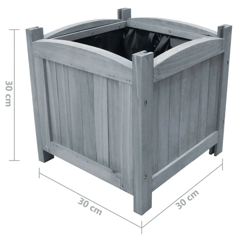 Orin Wood Planter