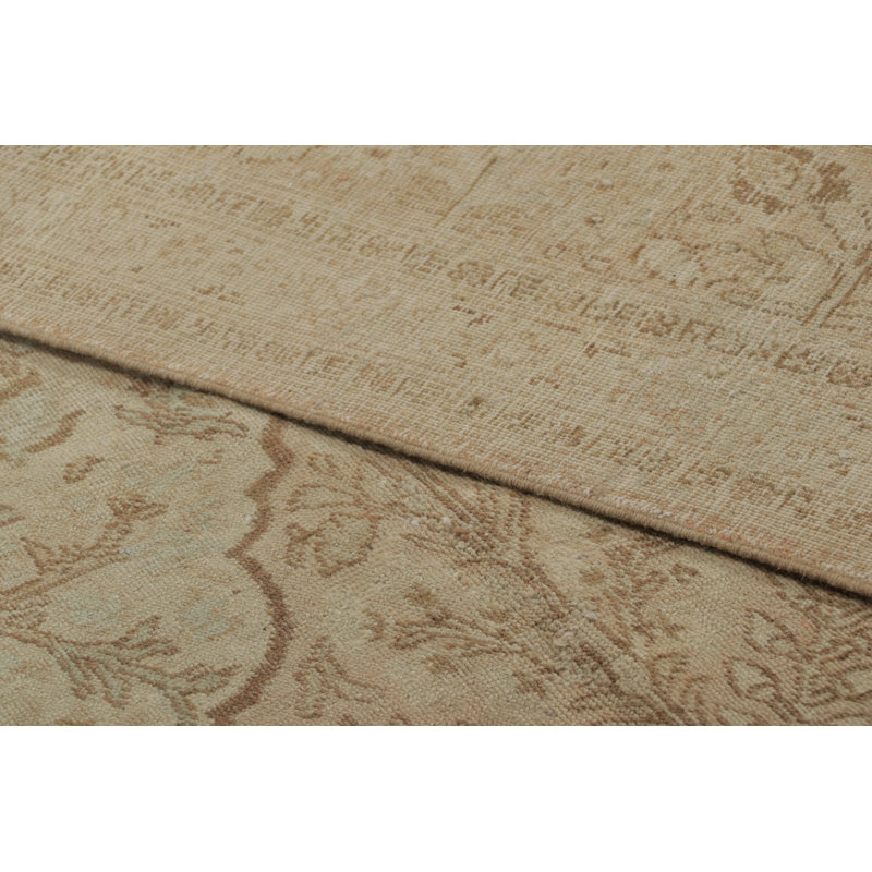 Antique One-of-a-Kind 9'6" x 12'7" Hand Knotted Area Rug