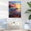 «Beachside Sunset Horizon 4», art mural plage