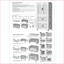Commodes et amp; Armoire-penderie pliante avec porte magnétique, roues, 10 crochets 25,6 po x 15,8 po x 70,9 po | Plastique | Crème / blanc