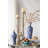 D9.1x24.4" Blue And White Porcelain Vase