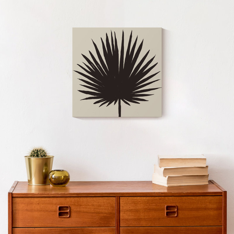 Grand palmier - peinture sur toile tendue