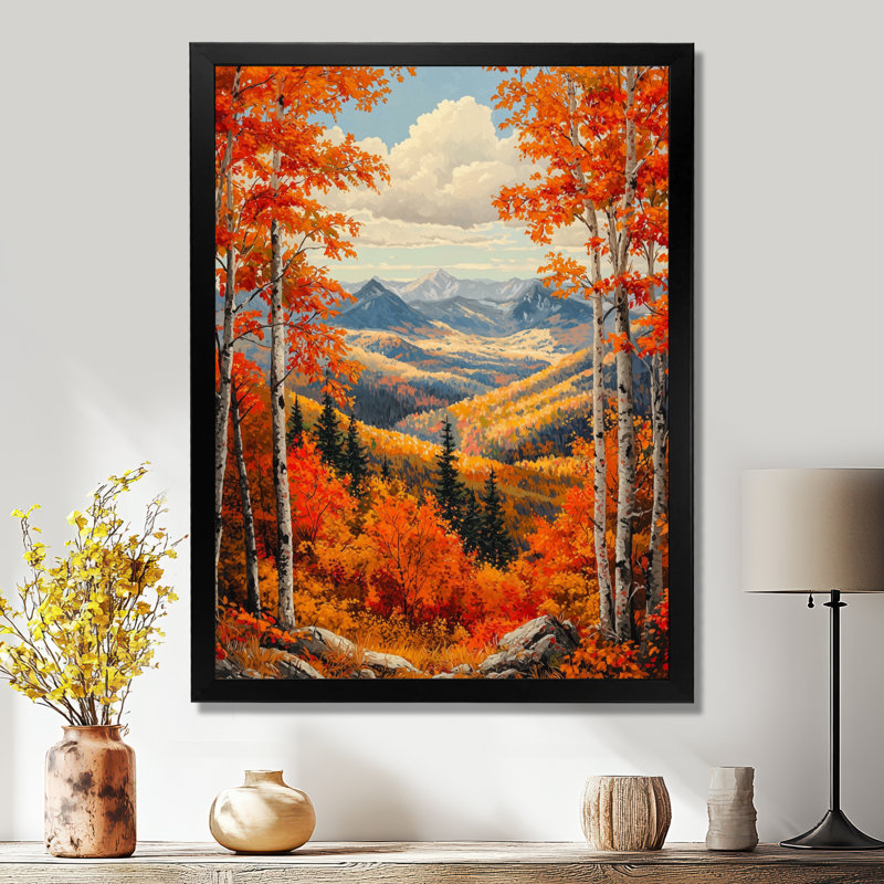 Gequan - paysages, reproduction d'art sur toile, Impression d'un seul cadre photo, Noir, H 20 po x l 12 po