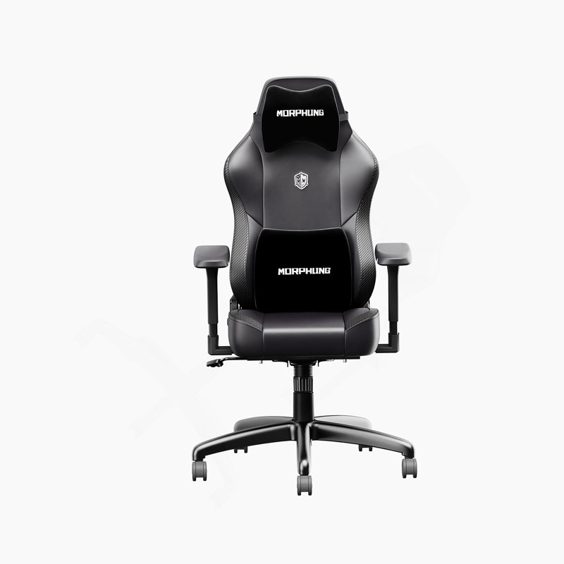 Fauteuil de jeu, Gris / Noir