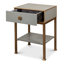 Gillian 1 - Drawer Solid Wood Nightstand
