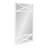 Louvonia Metal Flat Mirror