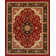 Romulus Power Loom Red/Beige/Black Rug