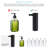 Home Zone Living Foaming Hand Soap Dispenser with Refillable Bottle-820891666