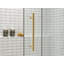 Porte de douche coulissante Levity Plus Less, 77-9 / 16 po H 44-5 / 8 - 47-5 / 8 po L, avec verre transparent de 5/16 po d'épaisseur-71812624