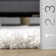 Isaiah Trellis Shag Area Rug for Living Room Bedroom Dining Room Nursery, White