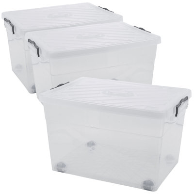 Rebrilliant Plastic Stackable Drawer